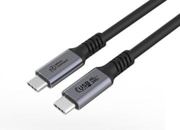 MicroConnect Kabel MicroConnect Premium USB4 Gen 3x2 USB-C, 2 m, 40 Gbps, 240 W, USB4CC2-240 W