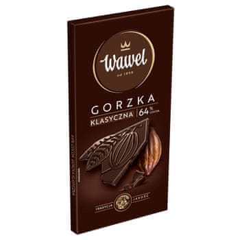 shumee Wawel Premium temna čokolada 64% kakava 90 g