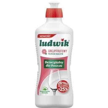 shumee Ludwik detergent za pomivanje posode 450 g - grenivka