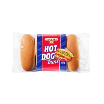 shumee Žemljice za hot doge Dan Cake 250 g (x4 kosi)