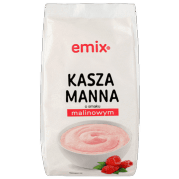 shumee Zdrob z okusom maline emix 500g