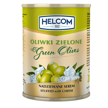 shumee Zelene olive polnjene s sirom 300ml HELCOM