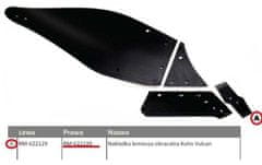 shumee Dleto, desni reverzibilni nastavek za lemež Kuhn Vulcan ustreza vijaku M12X34OV2 - 2 kos.