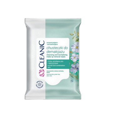 shumee Cleanic robčki za odstranjevanje ličil Micelarni čistilni in normalizirajoči robčki 10 kosov