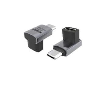MicroConnect MicroConnect Premium USB4 3x2 kotni USB-C adapter, 240 W, 40 Gbps, MC-USB4AF