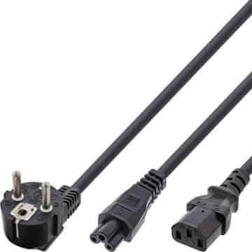 MicroConnect Napajalni kabel Schuko za C5 in C13, 1,8 m, PE011418