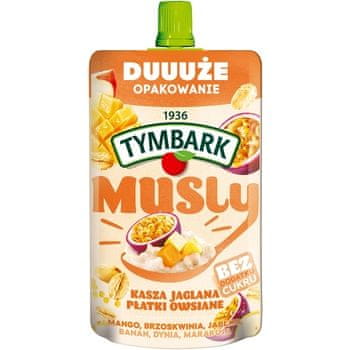 shumee Tymbark Musly proso ovseni kosmiči mango pasijonka 170 g