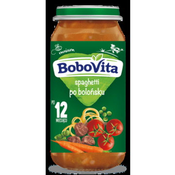 shumee BoboVita Špageti Bolognese po 12 mesecih 250 g