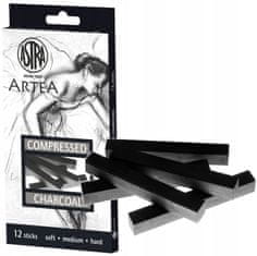 shumee STISNJENO OGLJE ZA RISANJE za skice ASTRA Artea KOMPLET 12 KOSOV