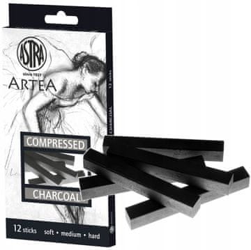 shumee STISNJENO OGLJE ZA RISANJE za skice ASTRA Artea KOMPLET 12 KOSOV