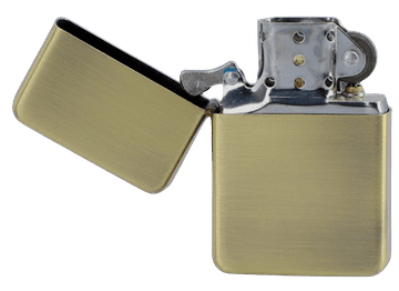 shumee Gentelo luksuzni mat zlati bencinski vžigalnik