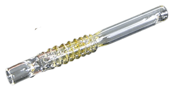 shumee Steklena pipa kratka Dulawka 12 cm - eleganten steklen vrč