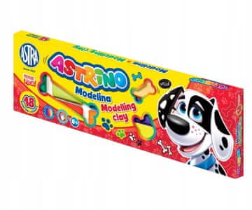 shumee ASTRINO MODELIRNA GLINA 18 BARV A'4 8112