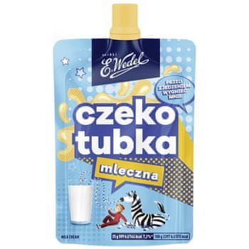 shumee E.Wedel mlečna čokolada v tubi 50 g
