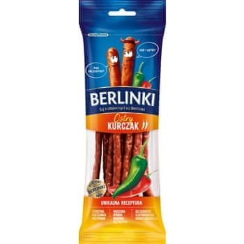 shumee Berlinki pikantni piščančji kabanos 85 g