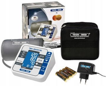 shumee TECH-MED TMA 3 BASIC B MERILNIK KRVNEGA TLAKA + NAPAJALNIK