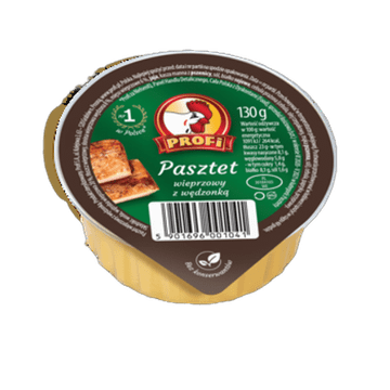 shumee Profi svinjska pašteta s prekajenim mesom 130 g