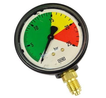 shumee Glicerinski manometer 0-25 Bar spodnji priključek KFM (WIKA) Razpršilec