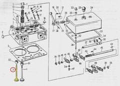 shumee C-330 izpušni ventil