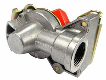 shumee Priključek za zračno cev z ventilom C-330/360/Trailer (soft) Euro 22x1,5 Rdeča