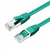 CAT6A S/FTP 0,5 m zelen LSZH