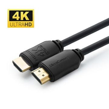 shumee MicroConnect HDMI 2.0 4K 60Hz 18Gb/s Črna 4m