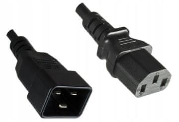 MicroConnect Podaljševalni kabel C13-C20 0,5 m