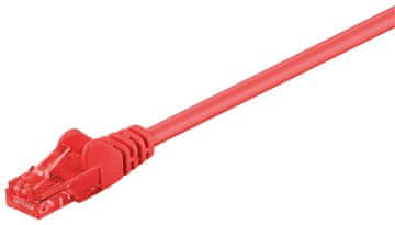 MicroConnect U/UTP CAT6 0,25 m rdeč PVC