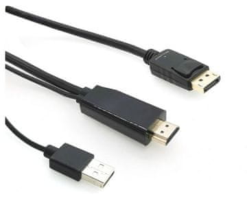 MicroConnect Pretvornik HDMI DisplayPort 1 m