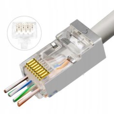 RJ45 STP vtič CAT6 AWG23-24 50 kosov.