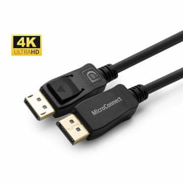 MicroConnect Kabel MicroConnect 4K DisplayPort 1.2, 2 m