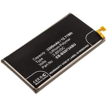 CoreParts Baterija CoreParts za Samsung Galaxy S10, Li-Pol, 3300mAh, 3,85V, 12,71Wh, črna, MBXMP-BA1193