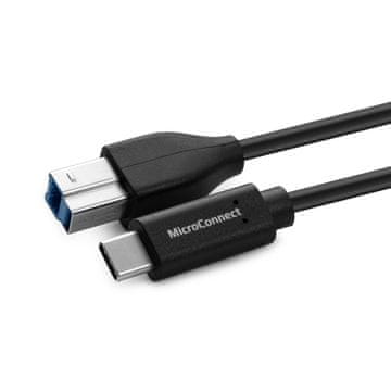 shumee Kabel MicroConnect USB-C na USB 3.0 B, 3 m