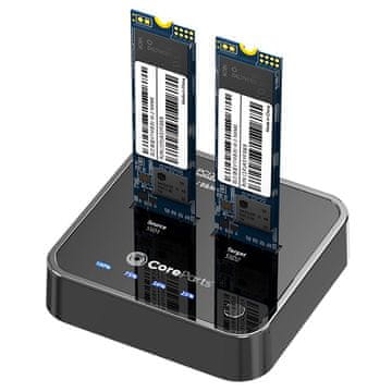 shumee CoreParts USB3.2 Type-C (10 Gbps) M.2, MS-CLONER-NVME
