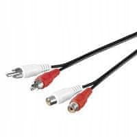 MicroConnect MicroConnect avdio kabel 2 x RCA 5 m