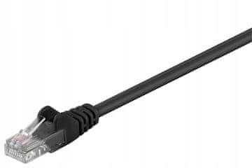 MicroConnect MicroConnect U/UTP CAT5e 15m črne PVC žice