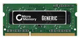 shumee Pomnilniški modul CoreParts 4GB 1600MHz DDR3 SO-DIMM, MMG3827/4GB