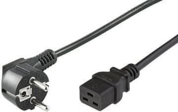 MicroConnect Schuko napajalni kabel - C19 1 m