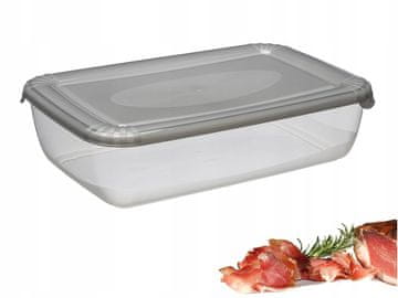 shumee Posoda za shranjevanje hrane Plast Team Polar 1,9 L siva