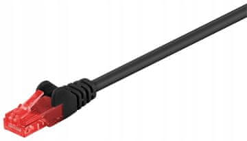 MicroConnect U/UTP CAT6 20m črne PVC žice