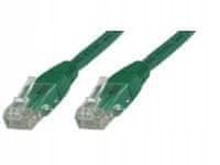MicroConnect U/UTP CAT5e 1M zelen PVC