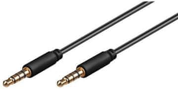 MicroConnect 3,5 mm (4-polni stereo) tanek mini priključek