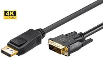 MicroConnect Kabel MicroConnect DisplayPort 1.2 - DVI-D, 3 m