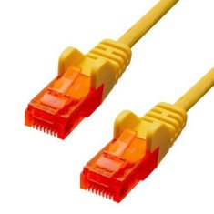 ProXtend CAT6 U/UTP CCA PVC Ethernet kabel rumene barve 5 m, V-6UTP-05Y