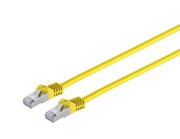 MicroConnect Omrežni kabel CAT7 S/FTP 1,5 m, rumen, AWG 26, CU, SFTP7015Y