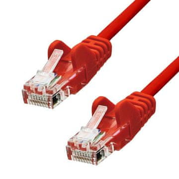 ProXtend ProXtend CAT5e U/UTP CCA PVC Ethernet kabel 3 m rdeče barve, V-5UTP-03R