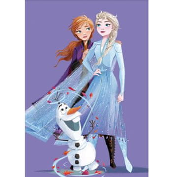 Disney Frozen Odeja Ledeno kraljestvo - Sestri in Olaf