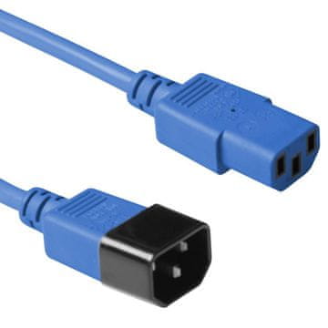MicroConnect napajalni kabel moder C14F do C13M, 3 m, PE1413B3