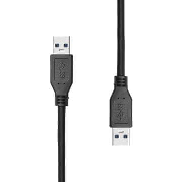 shumee Kabel ProXtend USB 3.2 Gen1 A do AM/M, črne barve, 0,5 m, USB3AA-0005