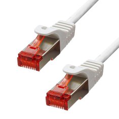 ProXtend CAT6 F/UTP CU LSZH Ethernet kabel, bel, 7 m, KBG50ZNS512G., 6FUTP-07W